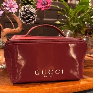 Gucci Beauty Deep Red Cosmetic Case